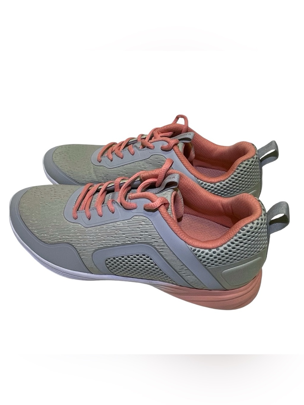 NWOT Vionic Jojo ombre  Women's Size 9.5 US Sneakers Textiles Grey Peac Lace Up - Picture 6 of 11